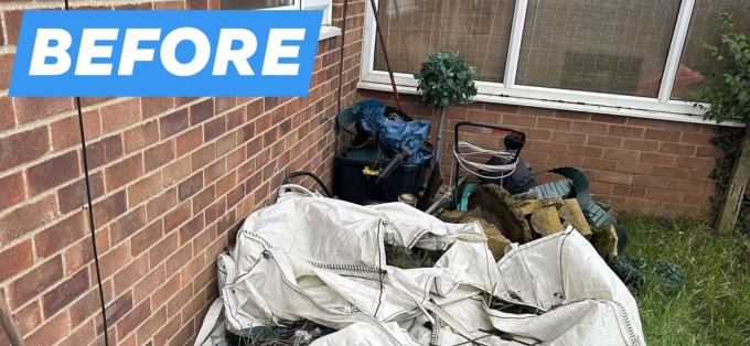 S M removals garden waste clearance london-uk before